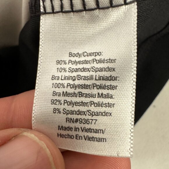 Xersion Women's Racerback Athletic Tank Top With Built-In Bra Size M - Picture 4 of 6